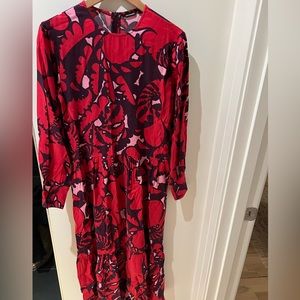 Marimekko red dress